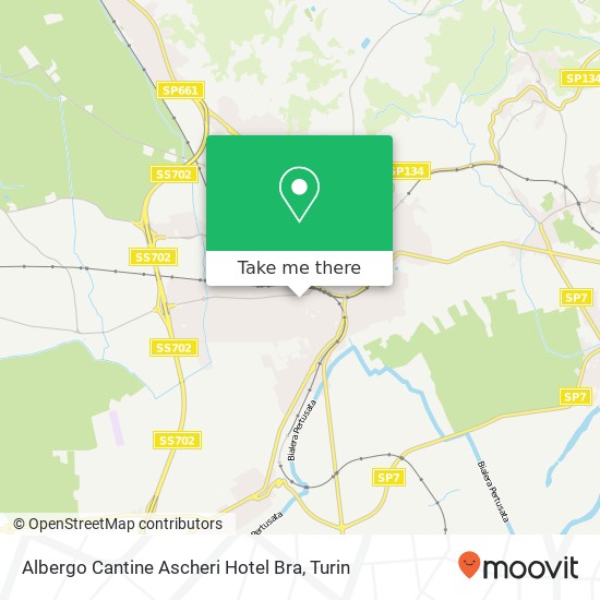 Albergo Cantine Ascheri Hotel Bra map