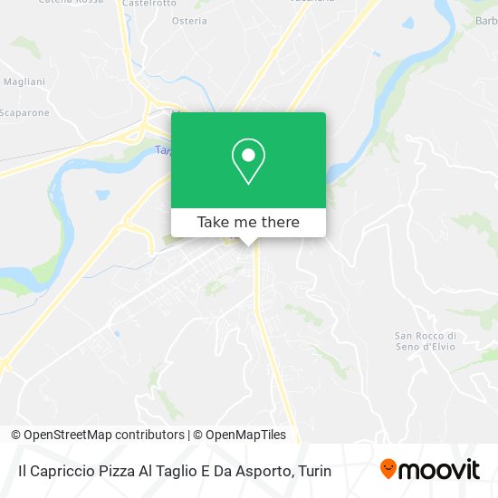 Il Capriccio Pizza Al Taglio E Da Asporto map