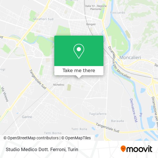 Studio Medico Dott. Ferroni map