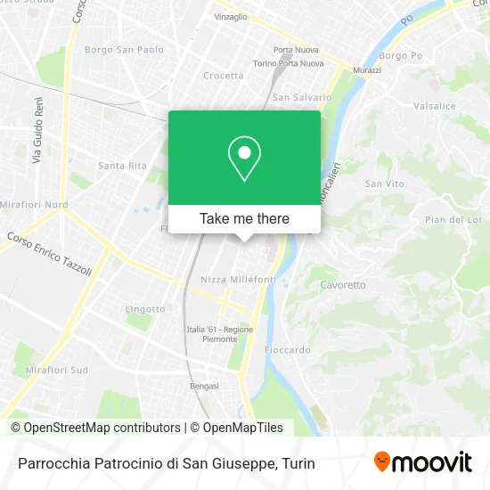 Parrocchia Patrocinio di San Giuseppe map