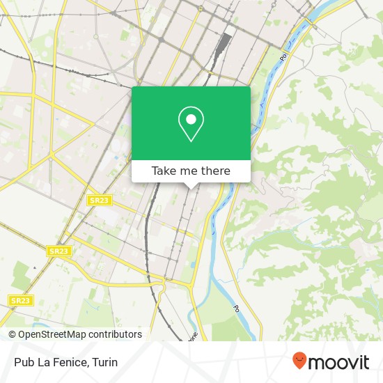 Pub La Fenice map