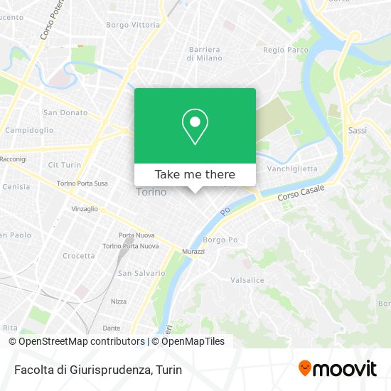 Facolta di Giurisprudenza map