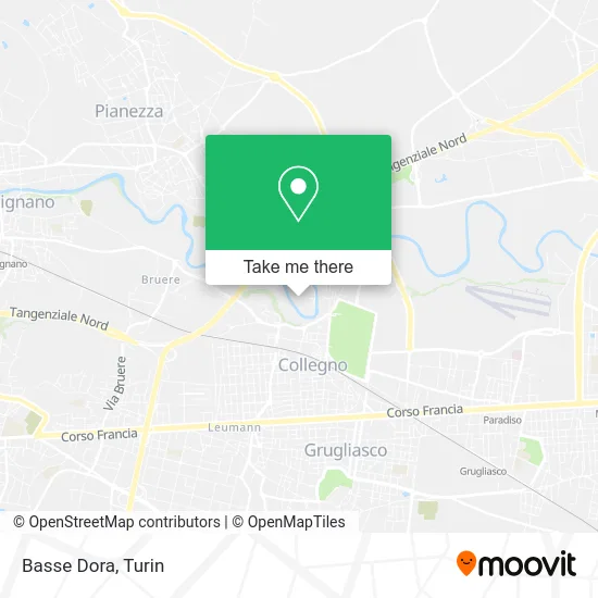 Basse Dora map
