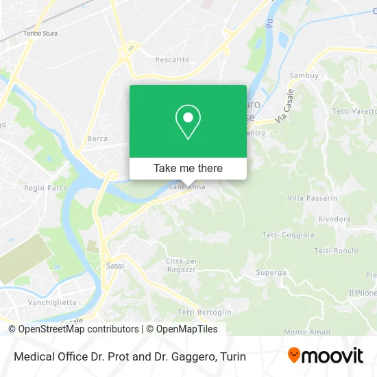 Medical Office Dr. Prot and Dr. Gaggero map