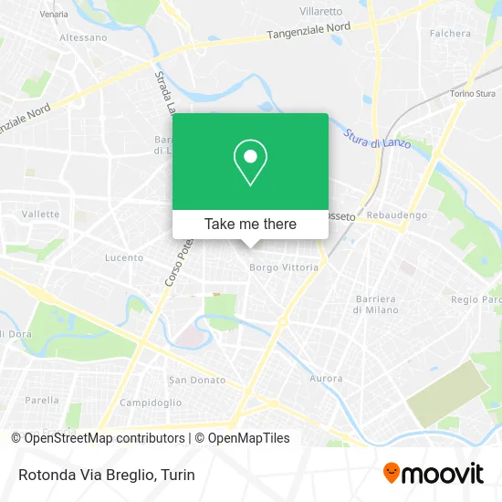 Rotonda Via Breglio map