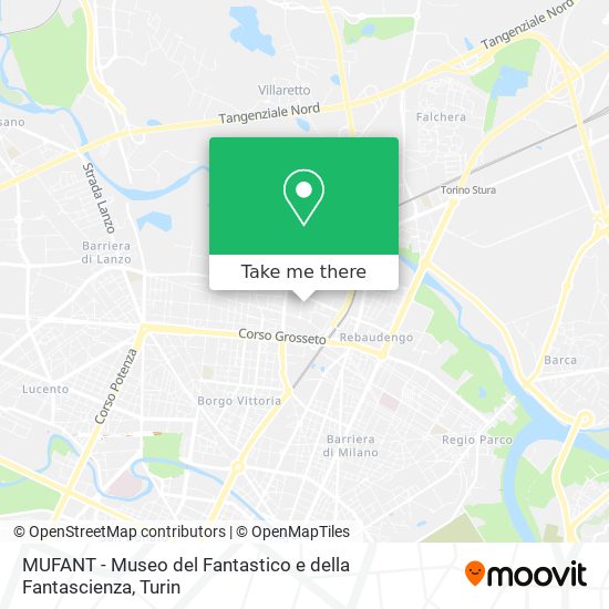 MUFANT - Museo del Fantastico e della Fantascienza map
