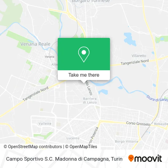 Campo Sportivo S.C. Madonna di Campagna map