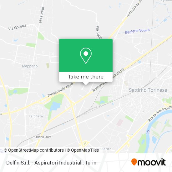 Delfin S.r.l. - Aspiratori Industriali map