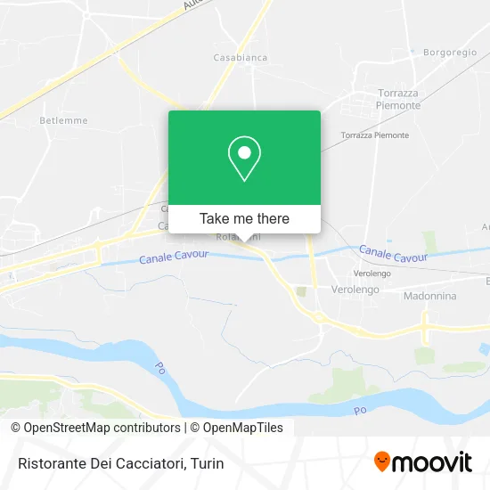 Ristorante Dei Cacciatori map