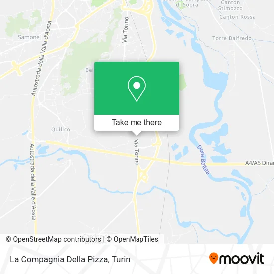 La Compagnia Della Pizza map