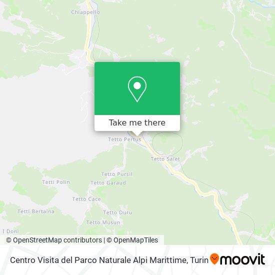 Centro Visita del Parco Naturale Alpi Marittime map
