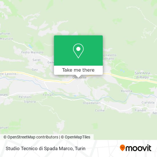 Studio Tecnico di Spada Marco map
