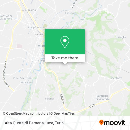 Alta Quota di Demaria Luca map