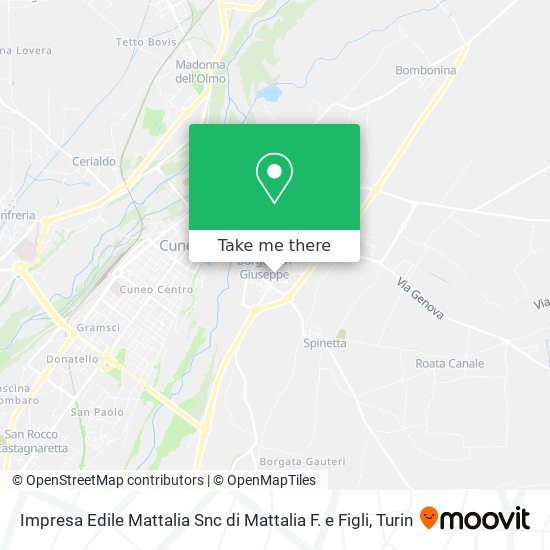 Impresa Edile Mattalia Snc di Mattalia F. e Figli map