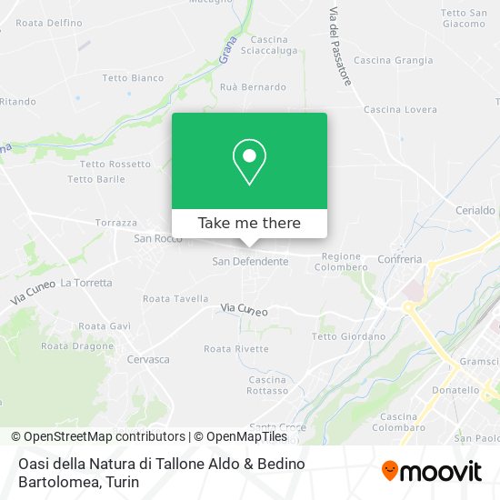 Oasi della Natura di Tallone Aldo & Bedino Bartolomea map