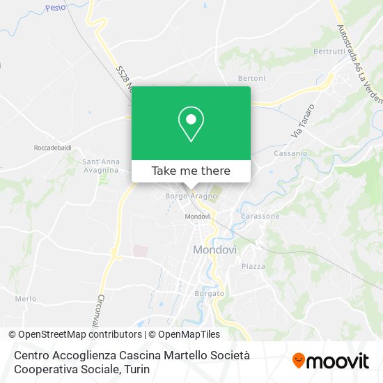 Centro Accoglienza Cascina Martello Società Cooperativa Sociale map