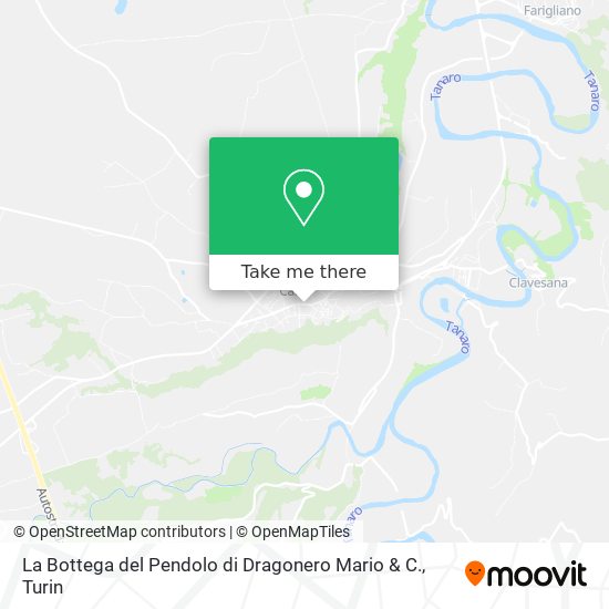 La Bottega del Pendolo di Dragonero Mario & C. map