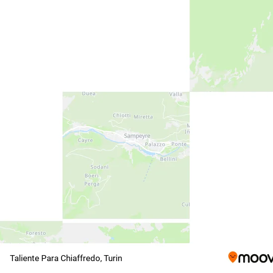 Taliente Para Chiaffredo map