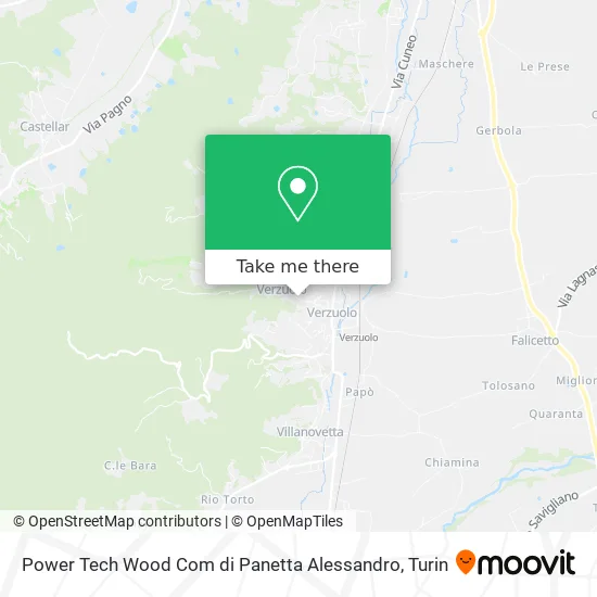 Power Tech Wood Com di Panetta Alessandro map