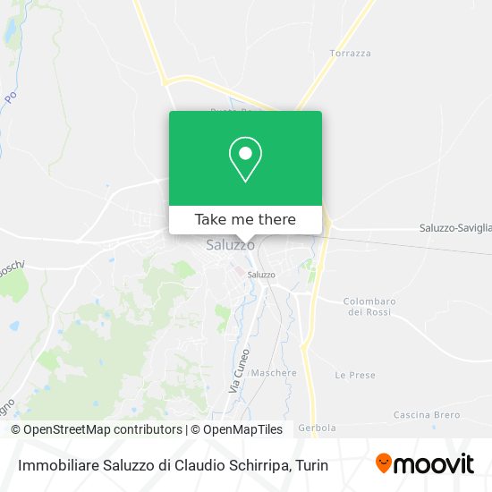 Immobiliare Saluzzo di Claudio Schirripa map