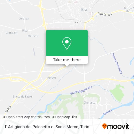 L' Artigiano del Palchetto di Sasia Marco map