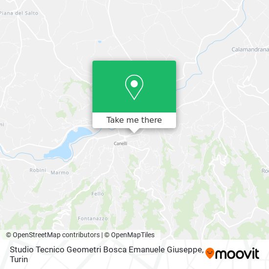 Studio Tecnico Geometri Bosca Emanuele Giuseppe map