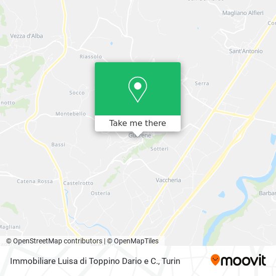 Immobiliare Luisa di Toppino Dario e C. map
