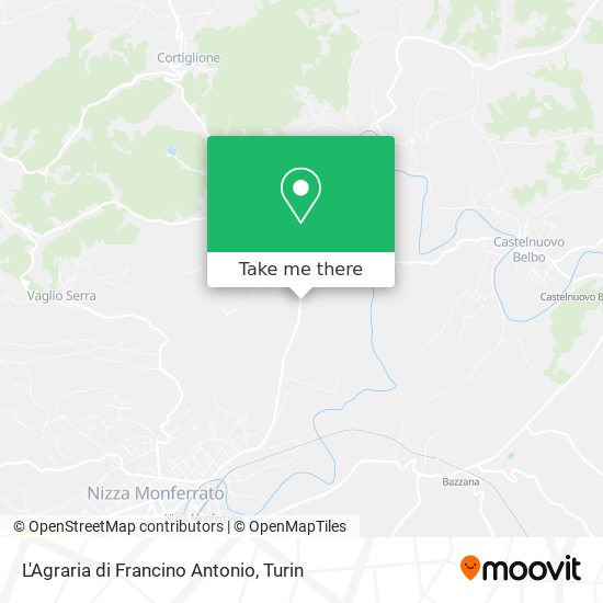 L'Agraria di Francino Antonio map