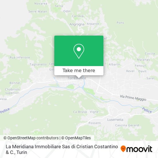 La Meridiana Immobiliare Sas di Cristian Costantino & C. map