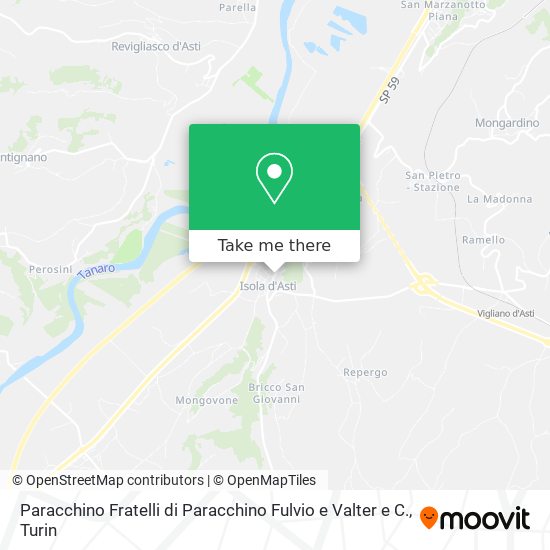 Paracchino Fratelli di Paracchino Fulvio e Valter e C. map