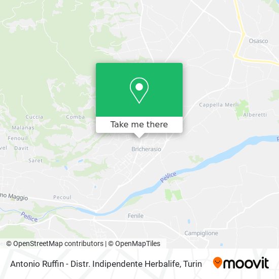 Antonio Ruffin - Distr. Indipendente Herbalife map