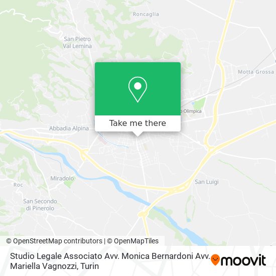Studio Legale Associato Avv. Monica Bernardoni Avv. Mariella Vagnozzi map