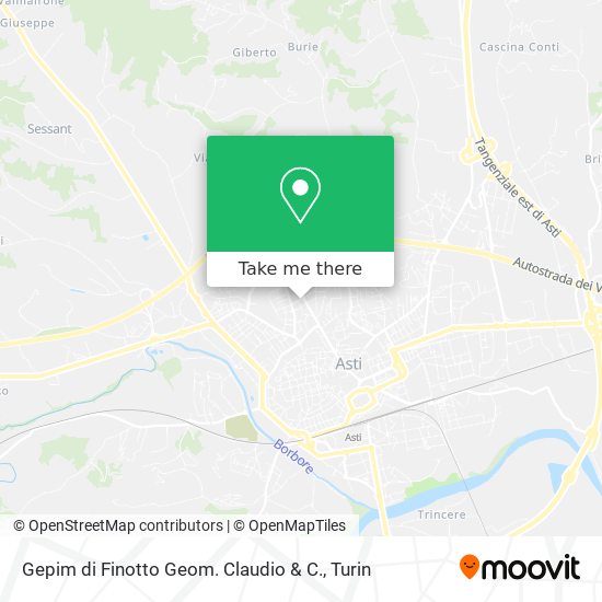 Gepim di Finotto Geom. Claudio & C. map