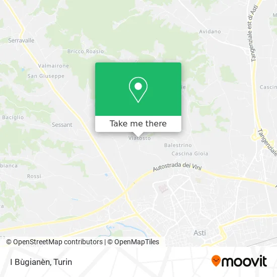 I Bùgianèn map