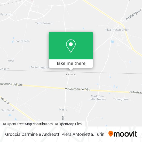 Groccia Carmine e Andreotti Piera Antonietta map