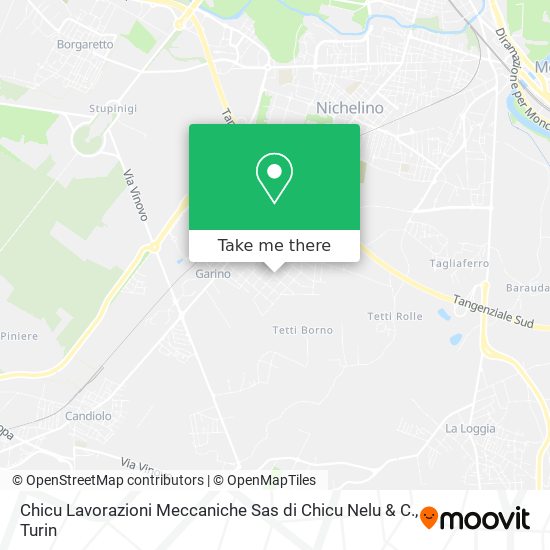 Chicu Lavorazioni Meccaniche Sas di Chicu Nelu & C. map