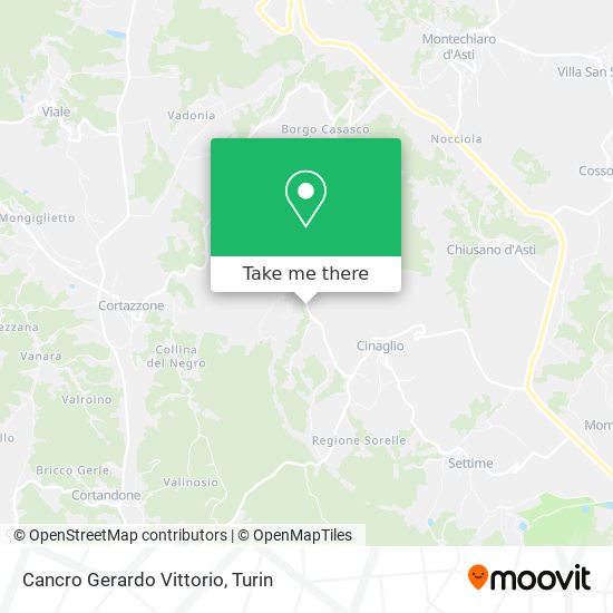 Cancro Gerardo Vittorio map