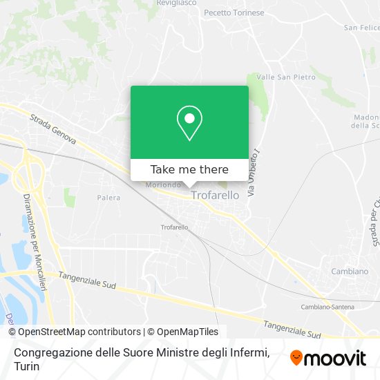 Congregazione delle Suore Ministre degli Infermi map