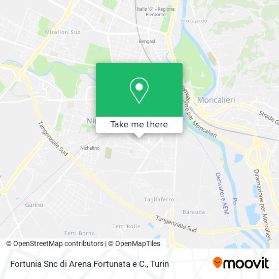 Fortunia Snc di Arena Fortunata e C. map