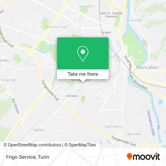 Frigo Service map