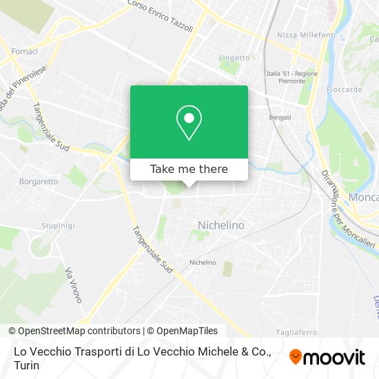 Lo Vecchio Trasporti di Lo Vecchio Michele & Co. map