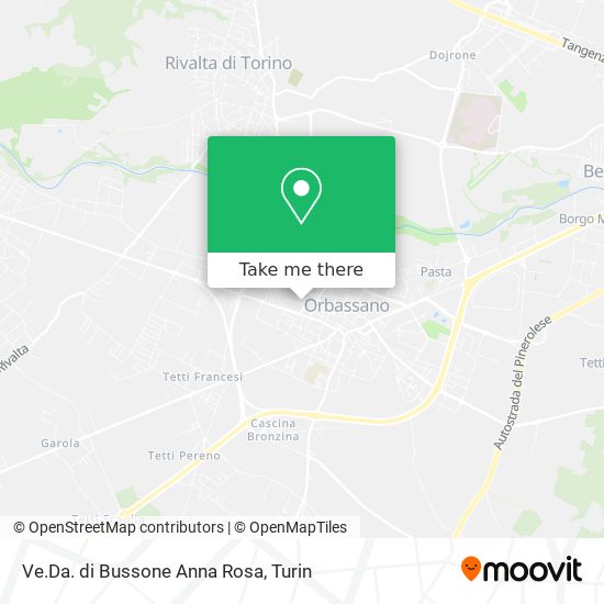 Ve.Da. di Bussone Anna Rosa map