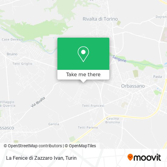 La Fenice di Zazzaro Ivan map