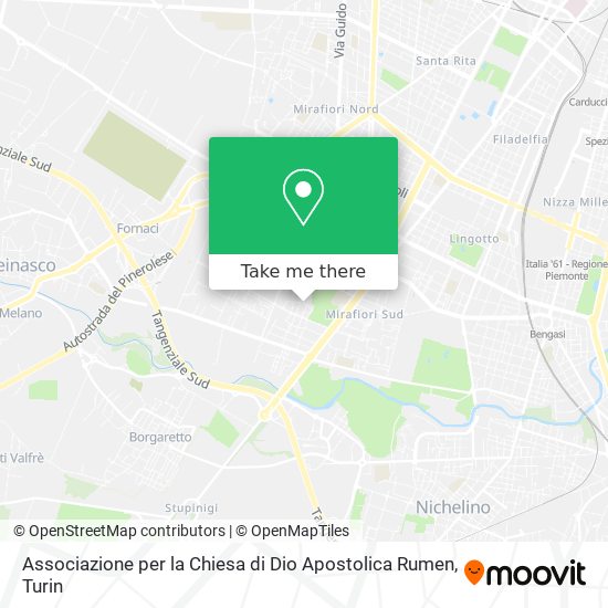 Associazione per la Chiesa di Dio Apostolica Rumen map