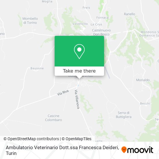 Ambulatorio Veterinario Dott.ssa Francesca Deideri map