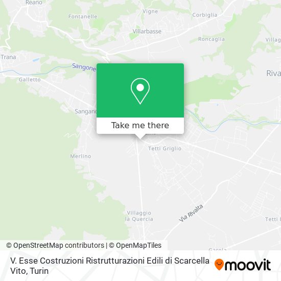 V. Esse Costruzioni Ristrutturazioni Edili di Scarcella Vito map