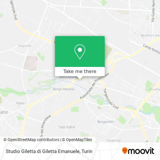 Studio Giletta di Giletta Emanuele map