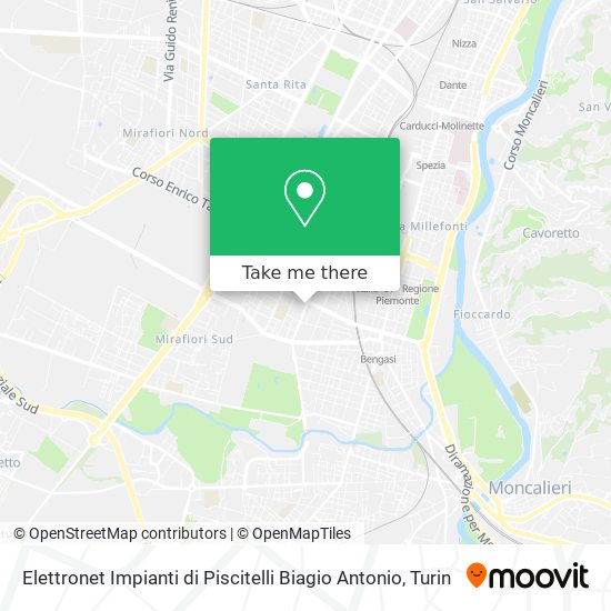 Elettronet Impianti di Piscitelli Biagio Antonio map