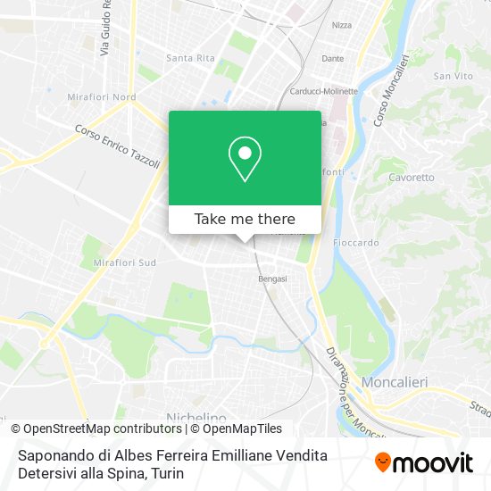 Saponando di Albes Ferreira Emilliane Vendita Detersivi alla Spina map