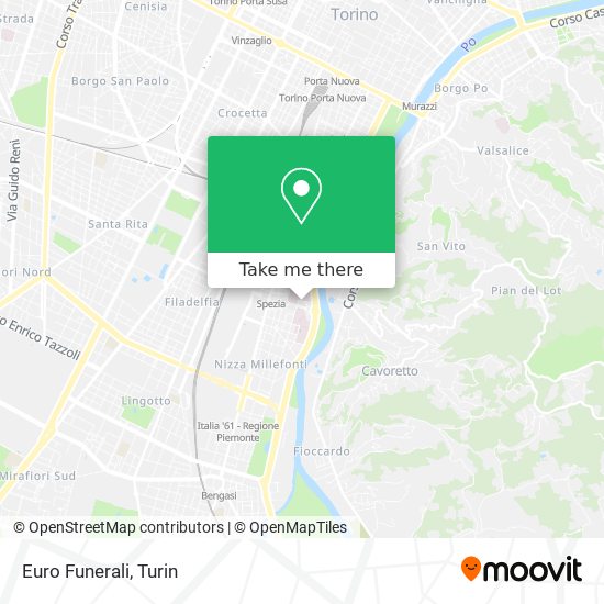 Euro Funerali map